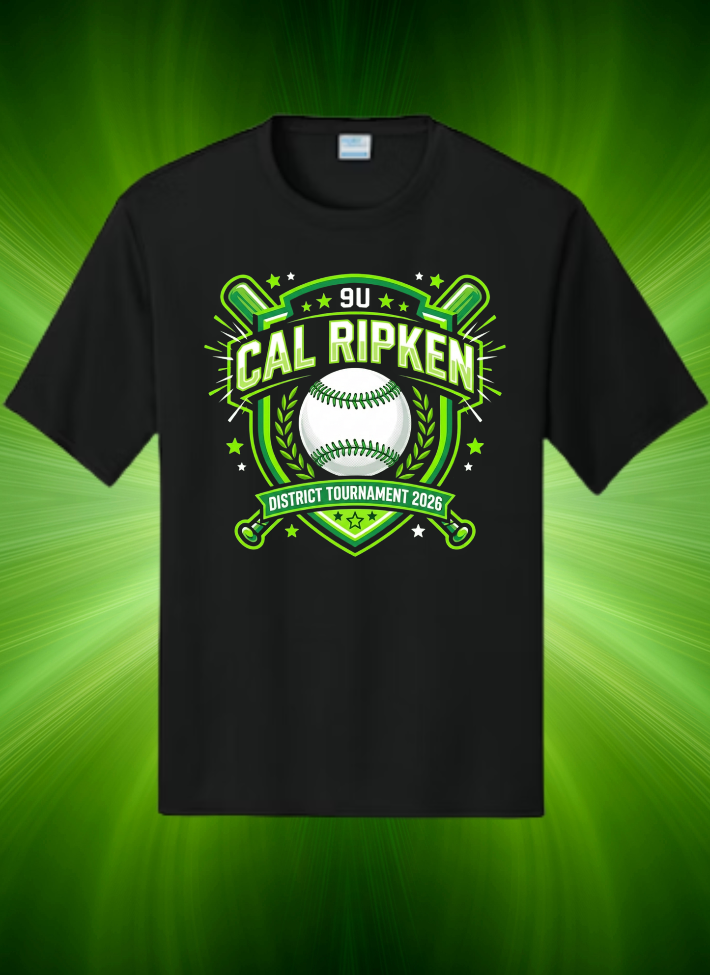 9U Cal Ripken District T-Shirt