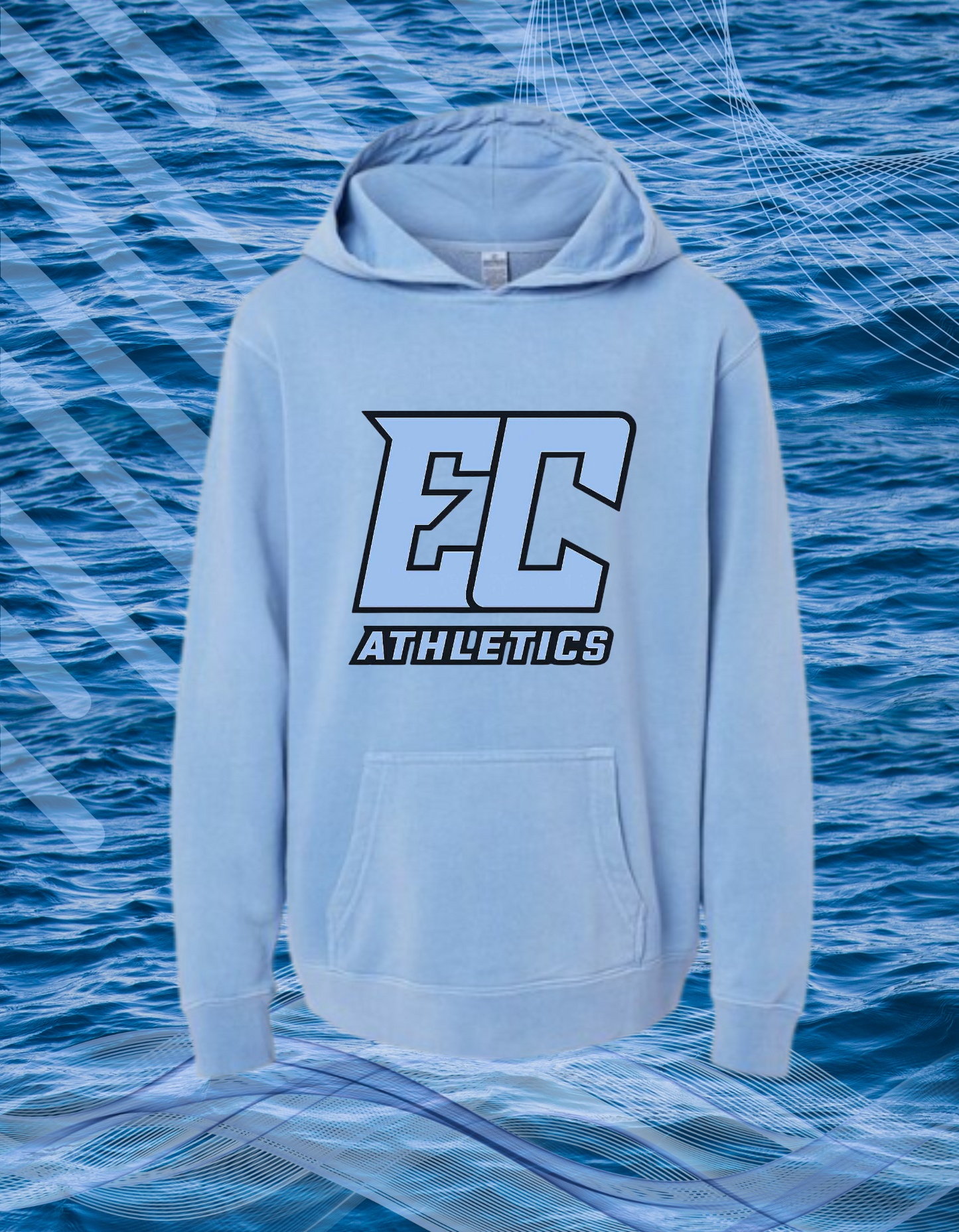 EC Ice-Blue Hoodie