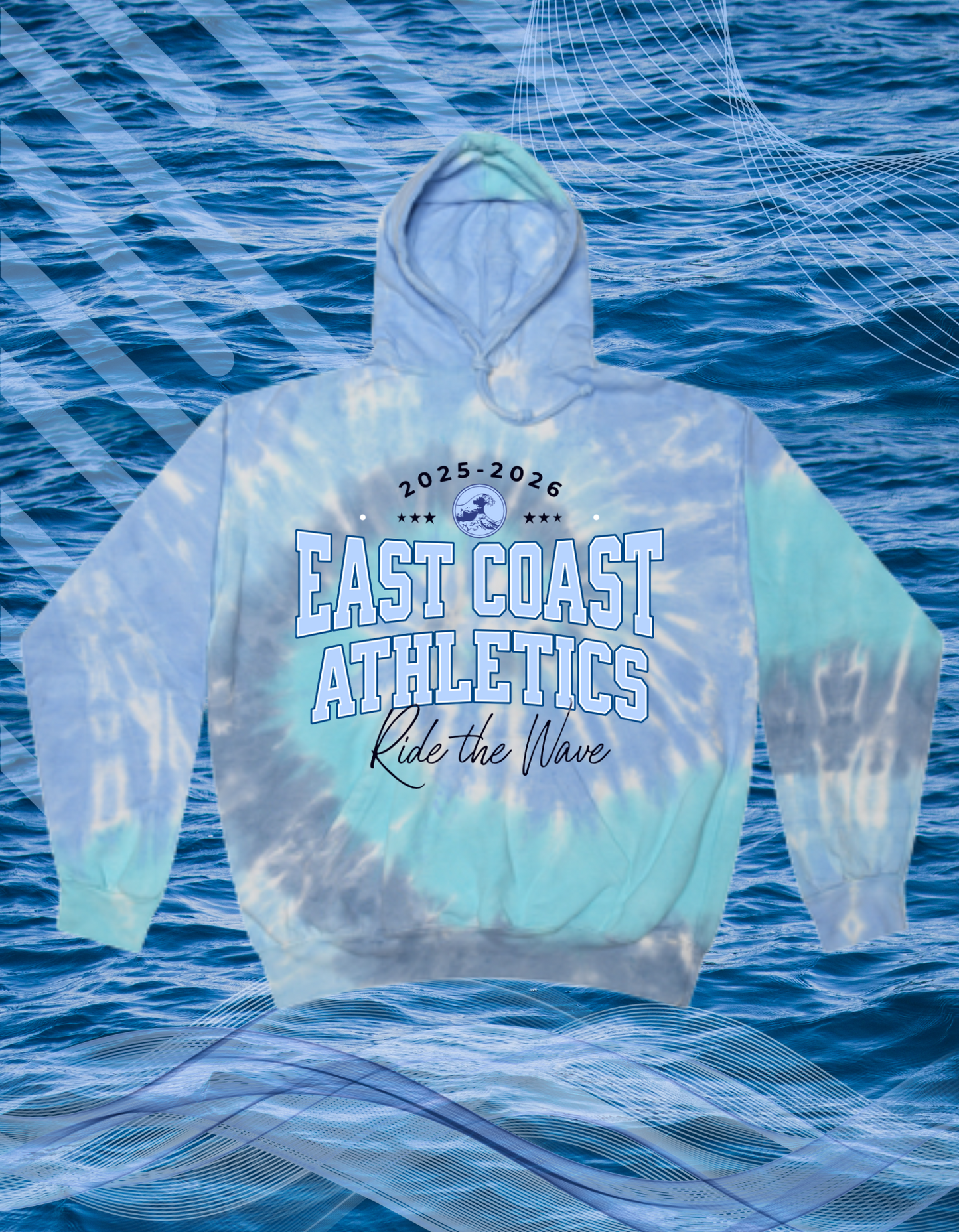 ECA 2025 Tie-Dye Hoodie