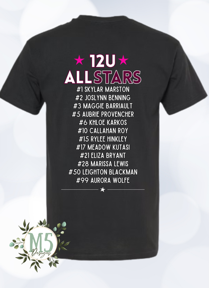 12U Twin City Softball All Stars
