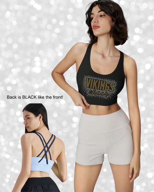 Vikings Strap Back Bra