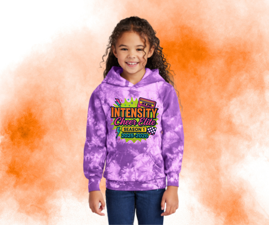 ICE Tie-Dye Hoodie (Purple)