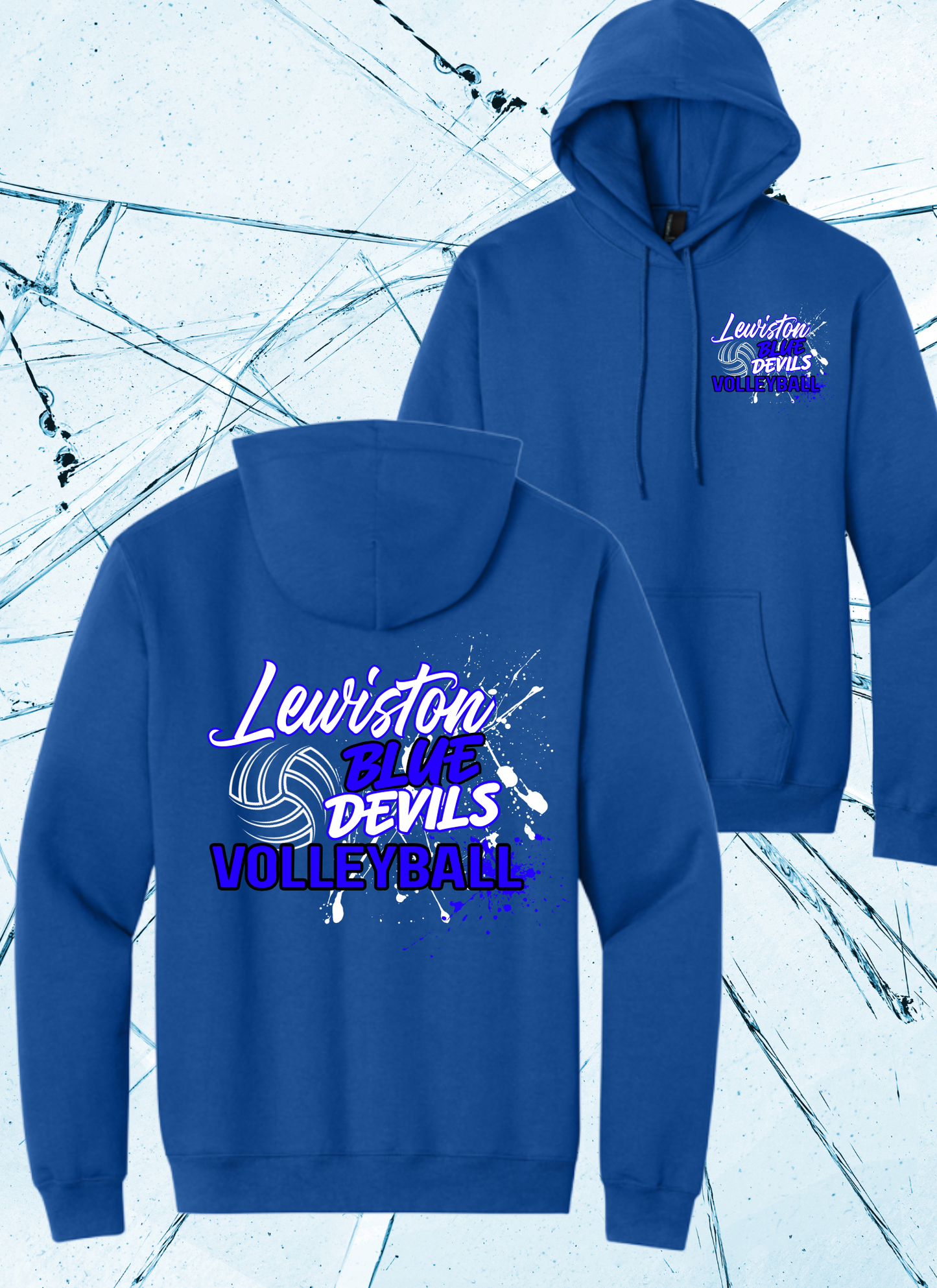 LHS Volleyball Hooded Sweatshirt
