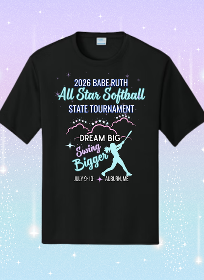 '26 Babe Ruth All Stars Softball T-Shirt