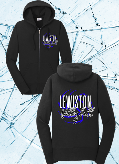 LHS Volleyball Full Zip Sweatshirt