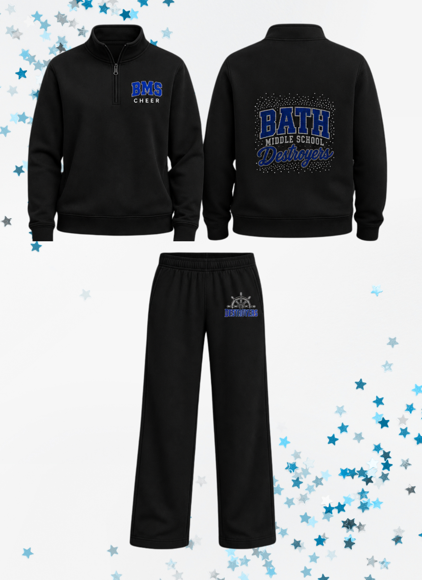 BMS Football Cheer Warm Up Set