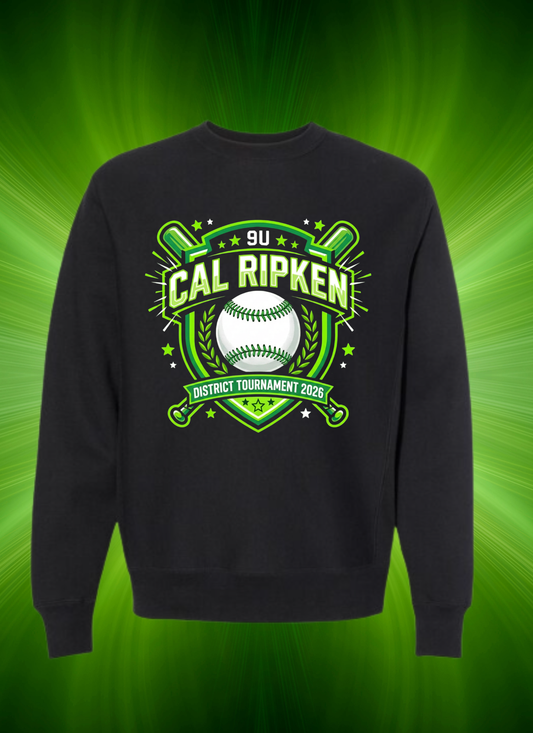 9U Cal Ripken District Crewneck