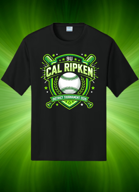9U Cal Ripken District T-Shirt