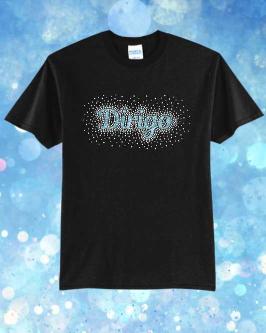 Dirigo Cheer T-Shirt RHINESTONE