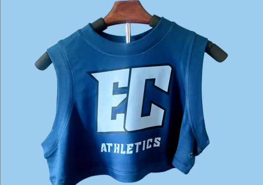 ECA Navy Crop Top
