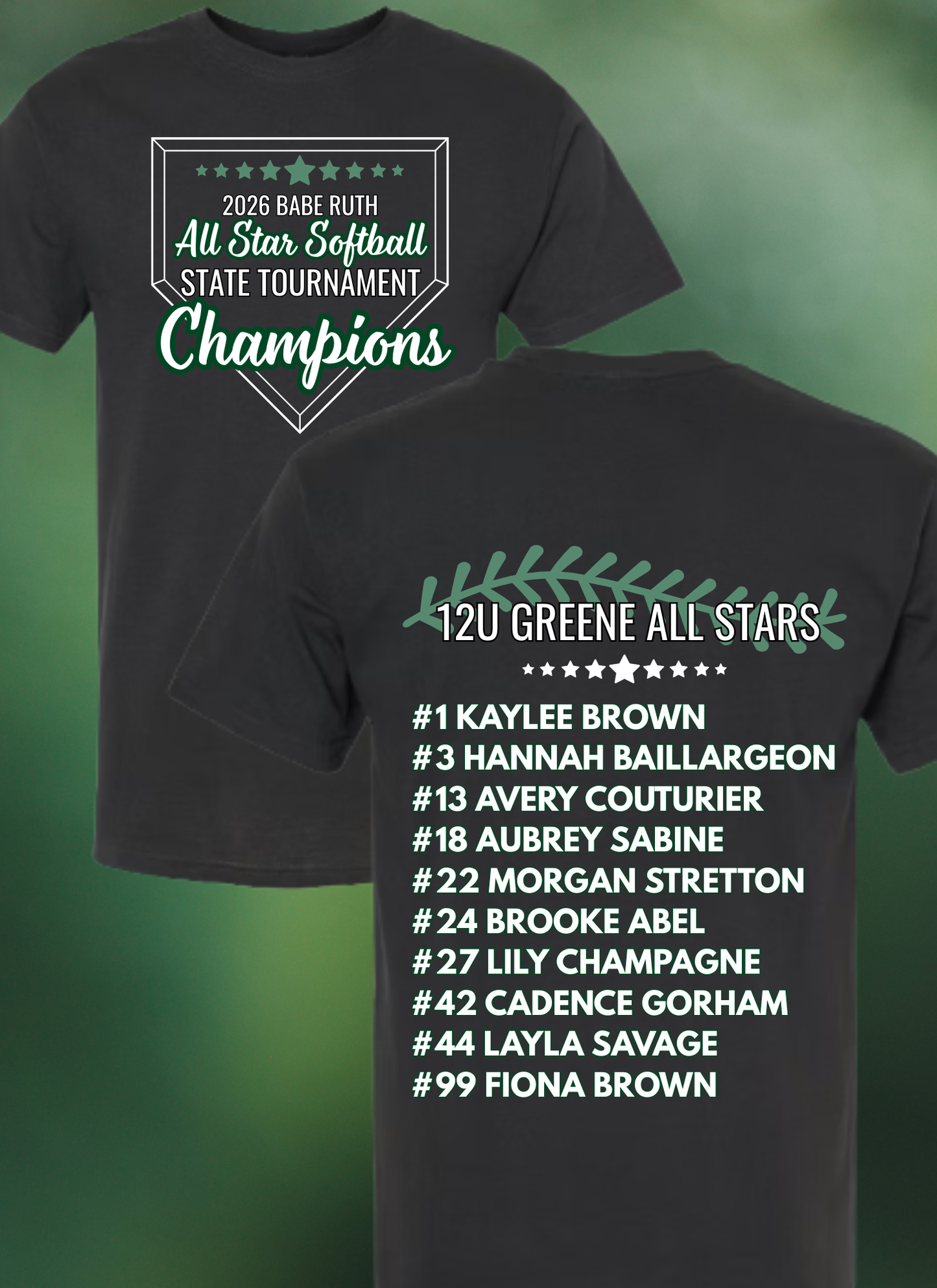 Greene All Star Champion T-Shirt