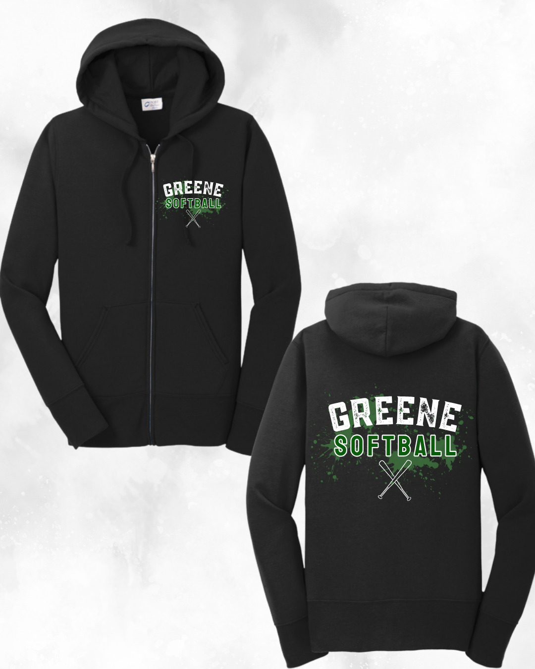 Greene Hooded Zip Up