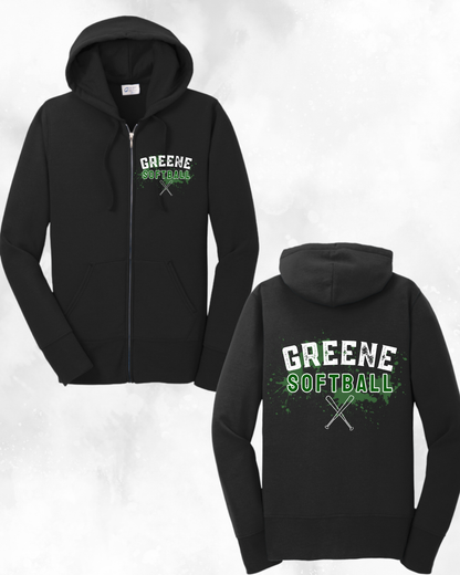 Greene Hooded Zip Up