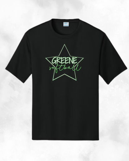 Greene Softball Cotton T-Shirt