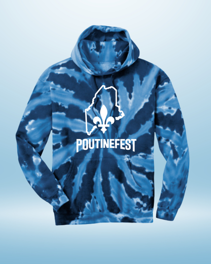 Poutine Fest Tie Dye Hoodie
