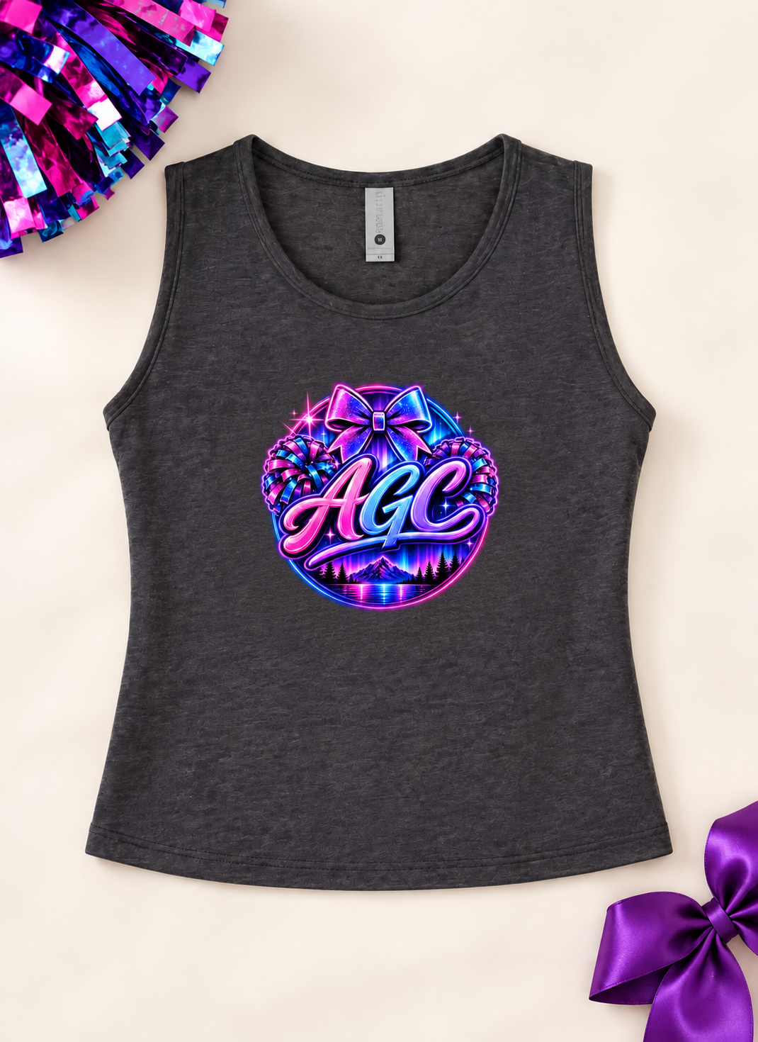 Aurora Cheer Cropped Tank