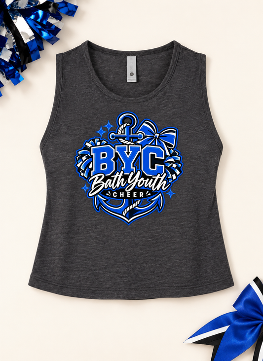 Bath Youth Cheer Cropped Tank