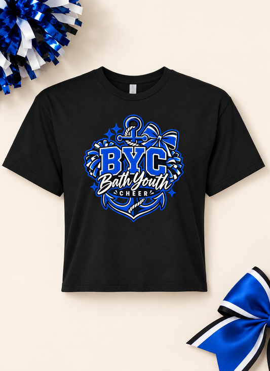 Bath Youth Cheer Cropped T-Shirt