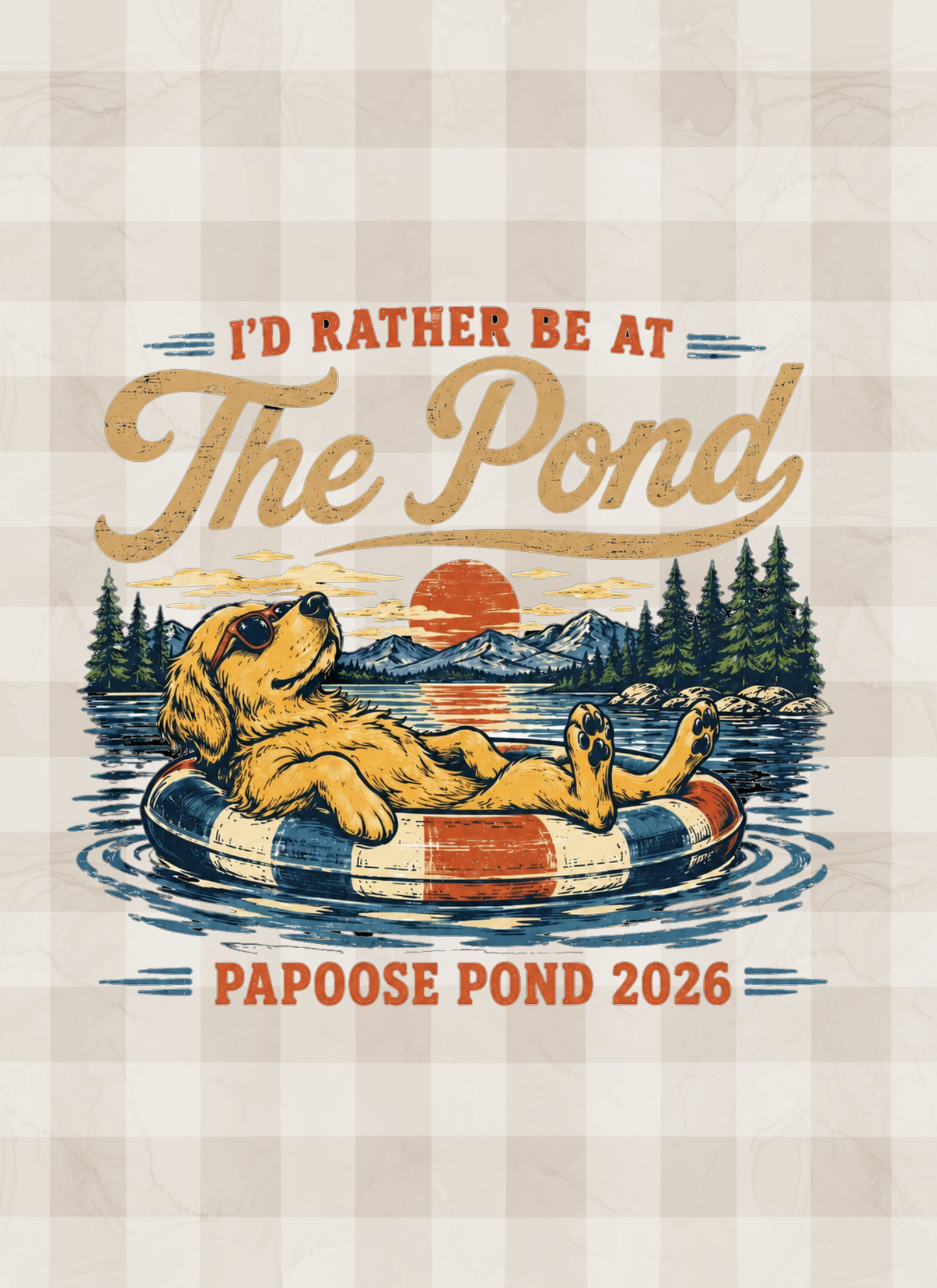 The Pond Camp Shirt - TRANSFER ONLY