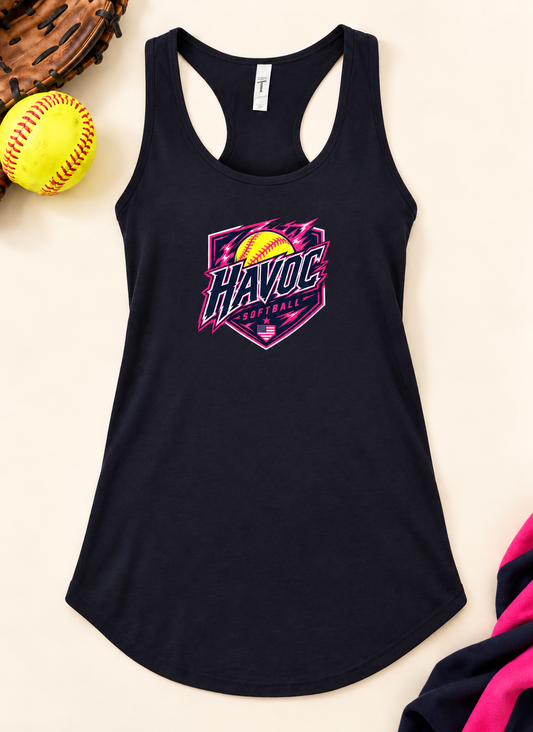 Havoc Softball Racerback Tank