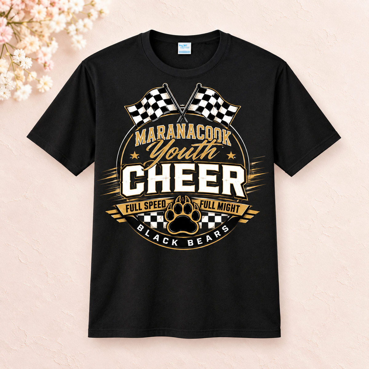Maranacook Competition Cheer T-Shirt — Design 2