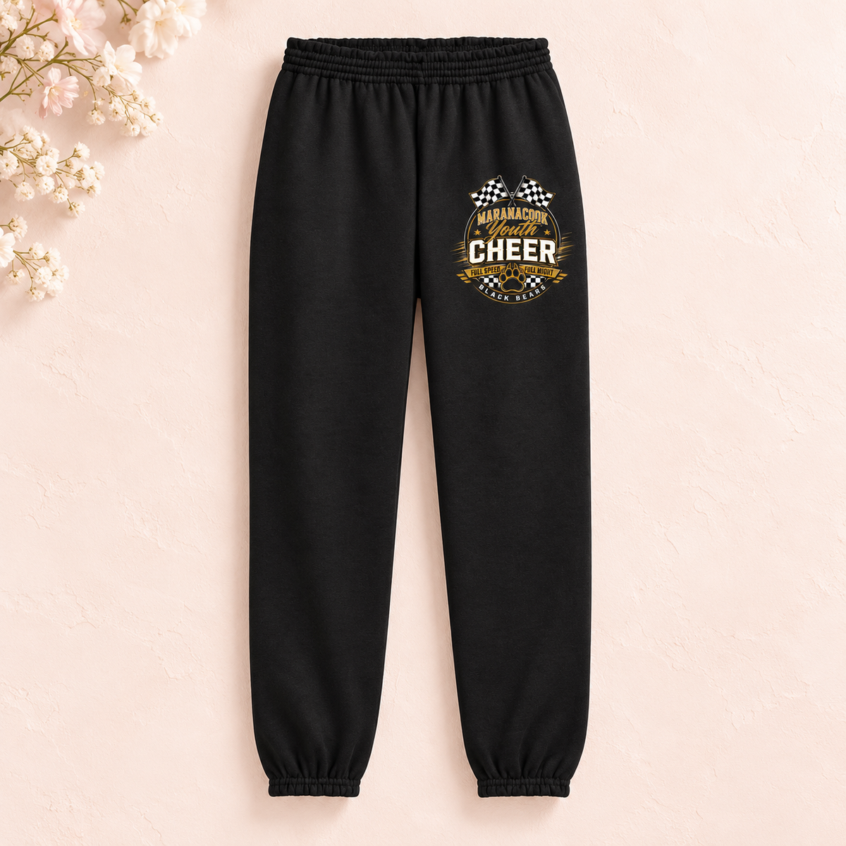 Maranacook Competition Cheer Joggers — Design 2