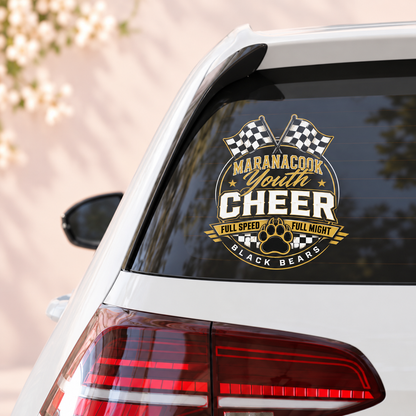Maranacook Competition Cheer Car Decal — Design 2