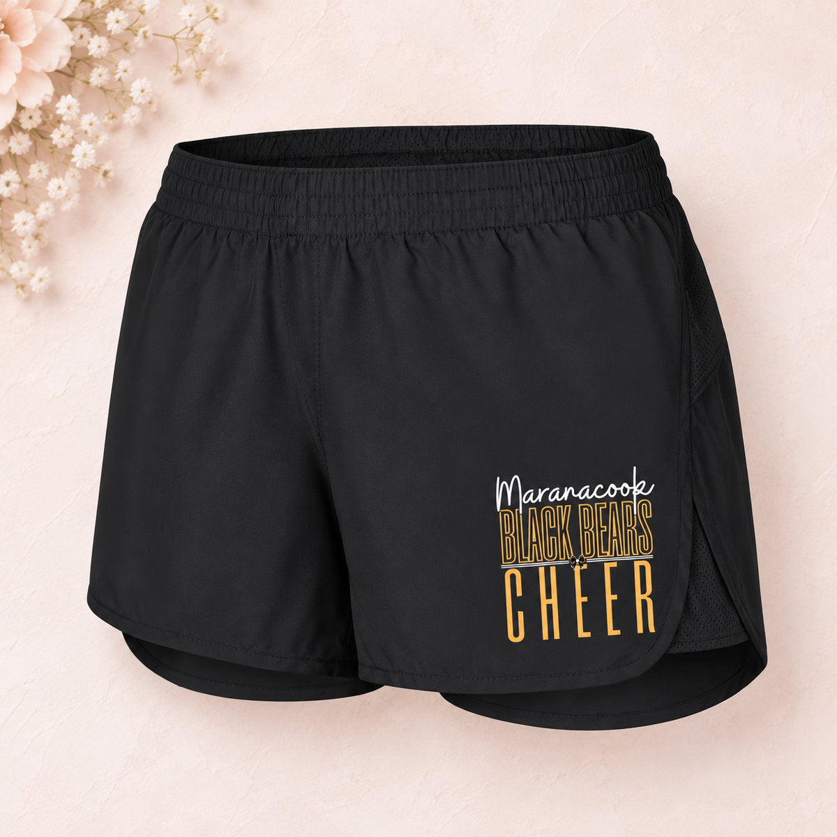 Maranacook Competition Cheer Athletic Shorts — Design 3