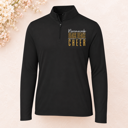 Maranacook Competition Cheer Quarter Zip — Design 3