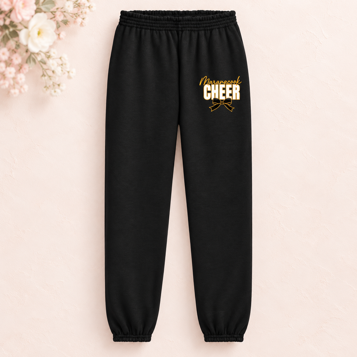 Maranacook Competition Cheer Joggers — Design 1
