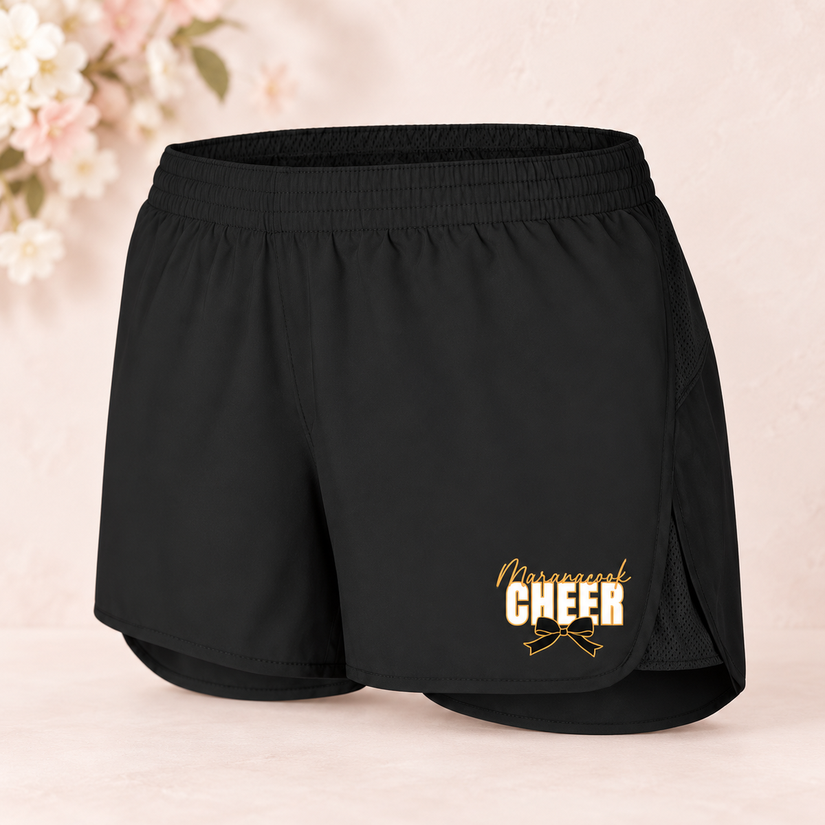 Maranacook Competition Cheer Athletic Shorts — Design 1