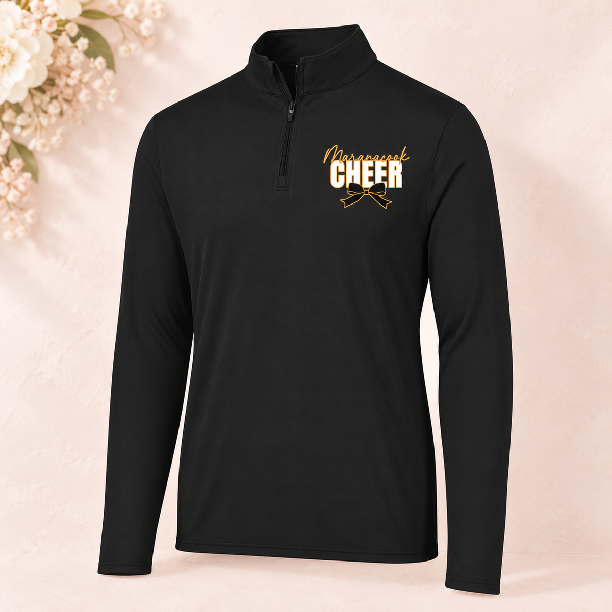 Maranacook Competition Cheer Quarter Zip — Design 1