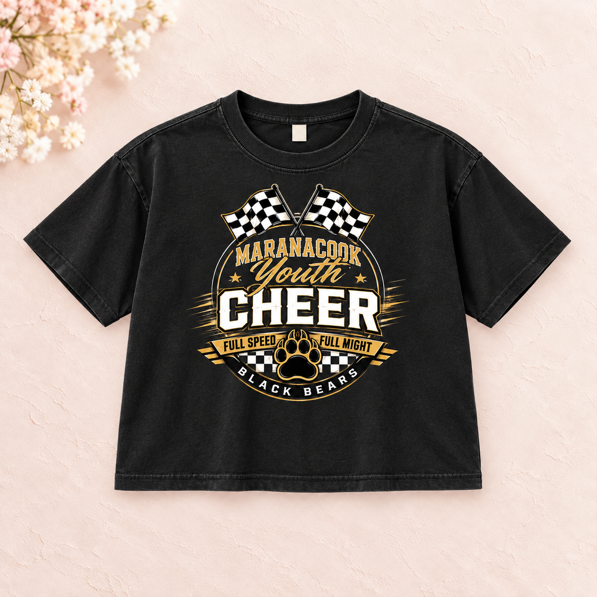 Maranacook Competition Cheer women's Comfort Colors 3023CL boxy tee