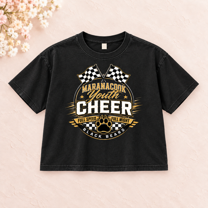 Maranacook Competition Cheer women's Comfort Colors 3023CL boxy tee