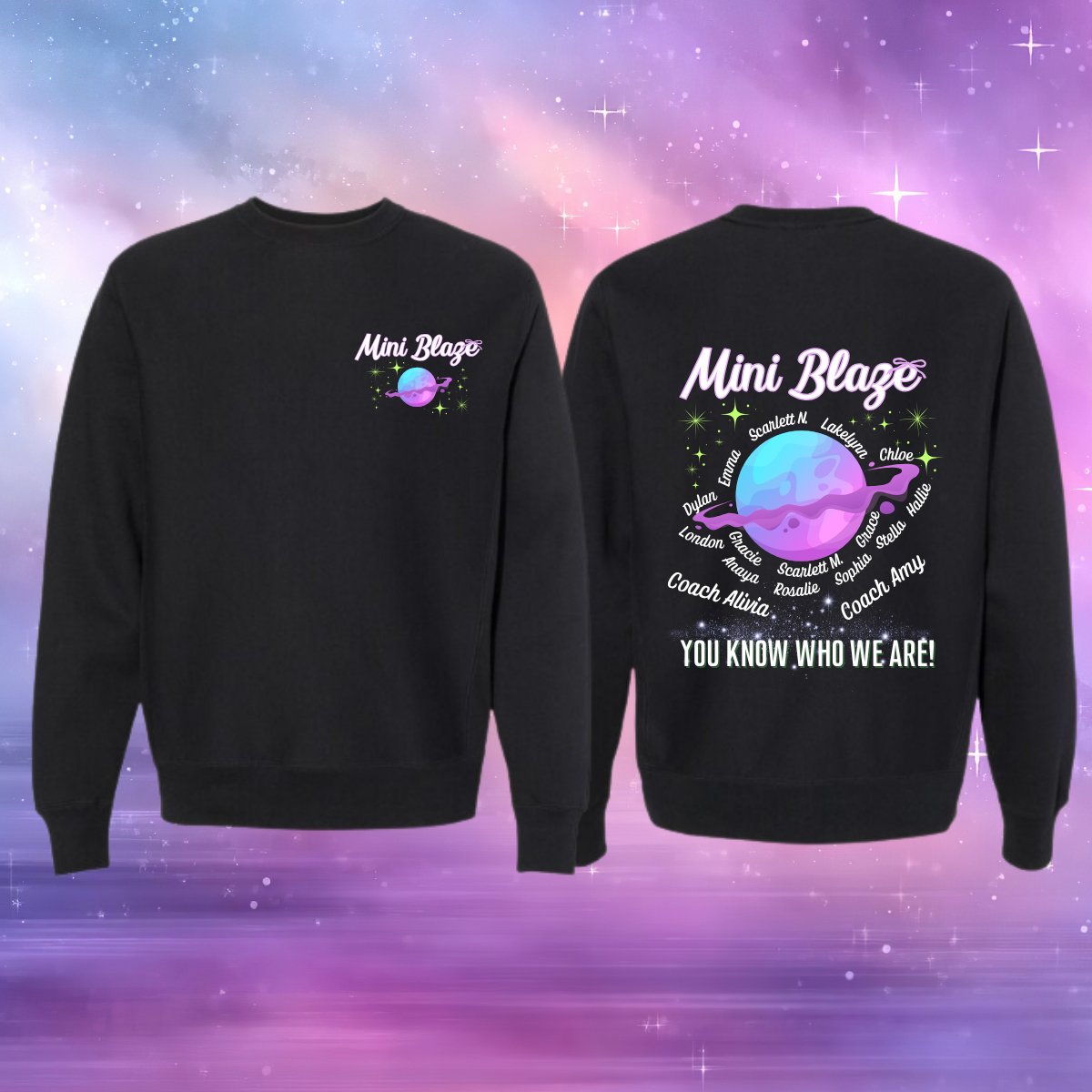 Mini Blaze Crewneck Sweatshirt