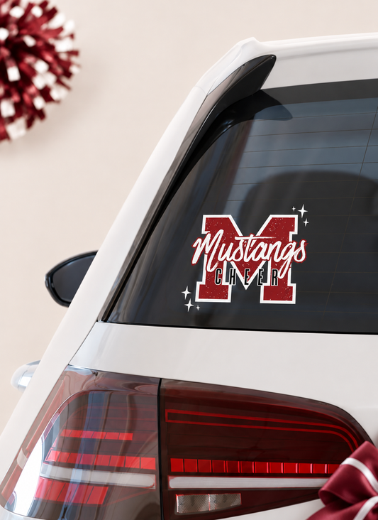 Monmouth Cheer Car Decal