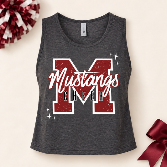 Monmouth Cheer Cropped Tank