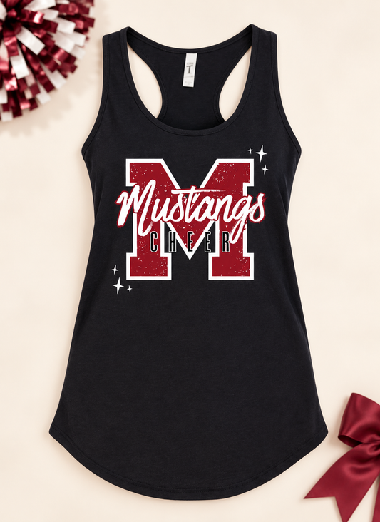Monmouth Cheer Racerback Tank