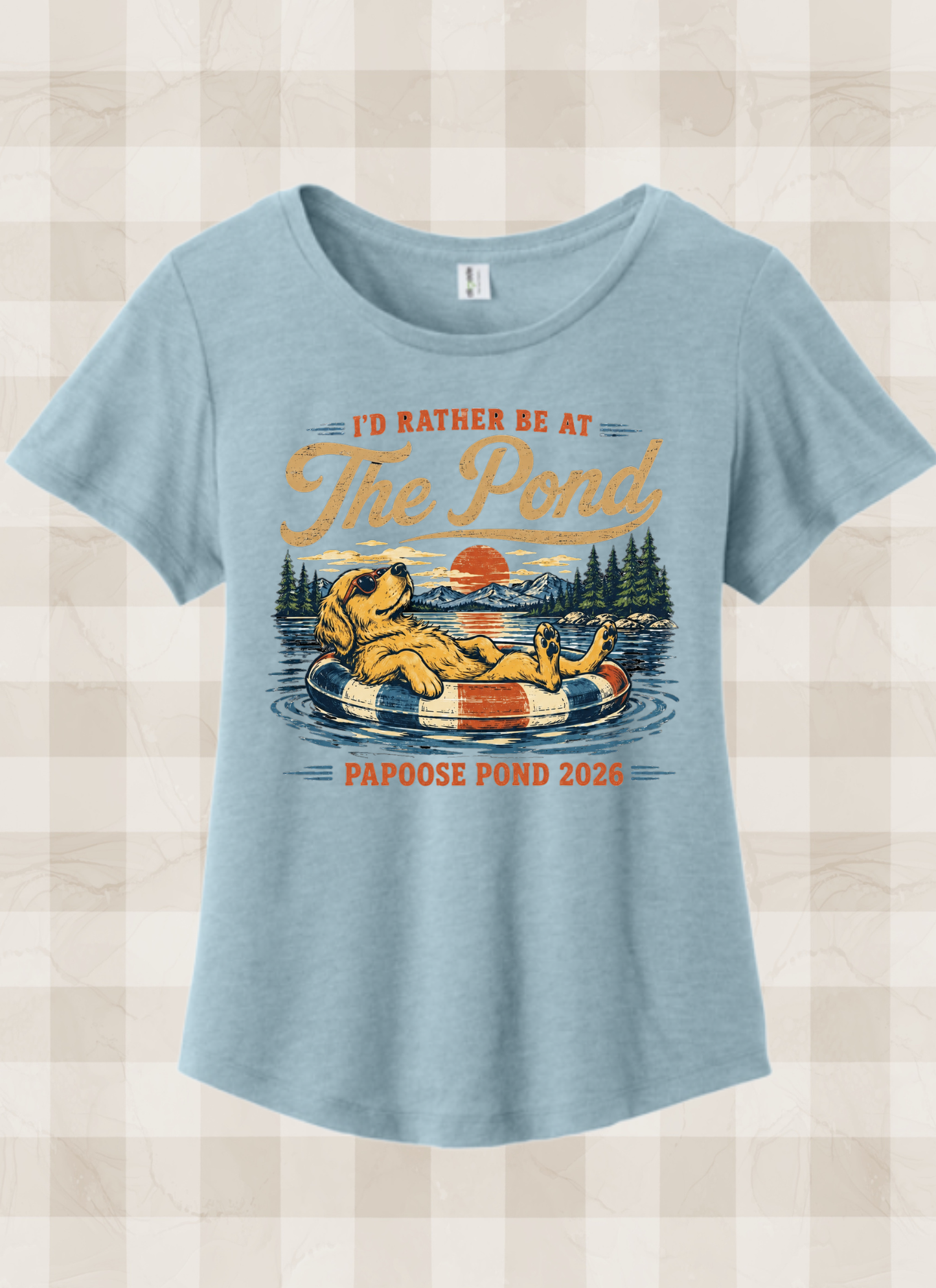 The Pond Camp Shirt - Scoop-Neck Tee
