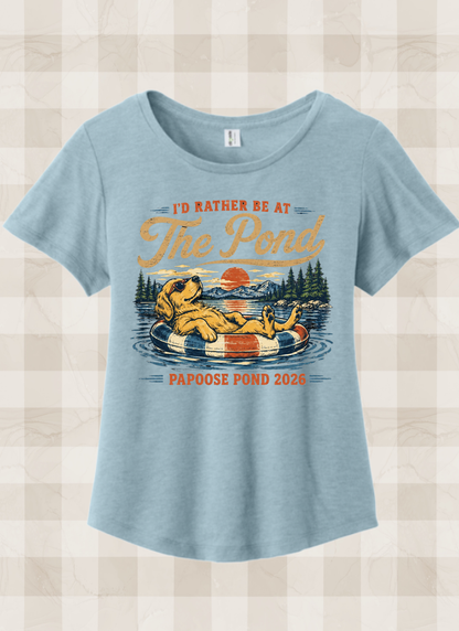 The Pond Camp Shirt - Scoop-Neck Tee
