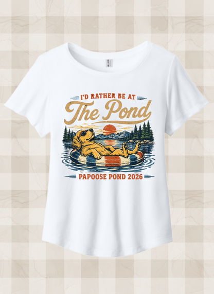 The Pond Camp Shirt - Scoop-Neck Tee