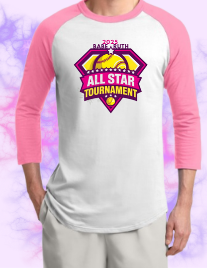 Softball All Star 3/4 Raglan