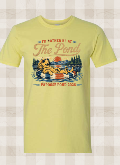The Pond Camp Shirt - Cotton Tee